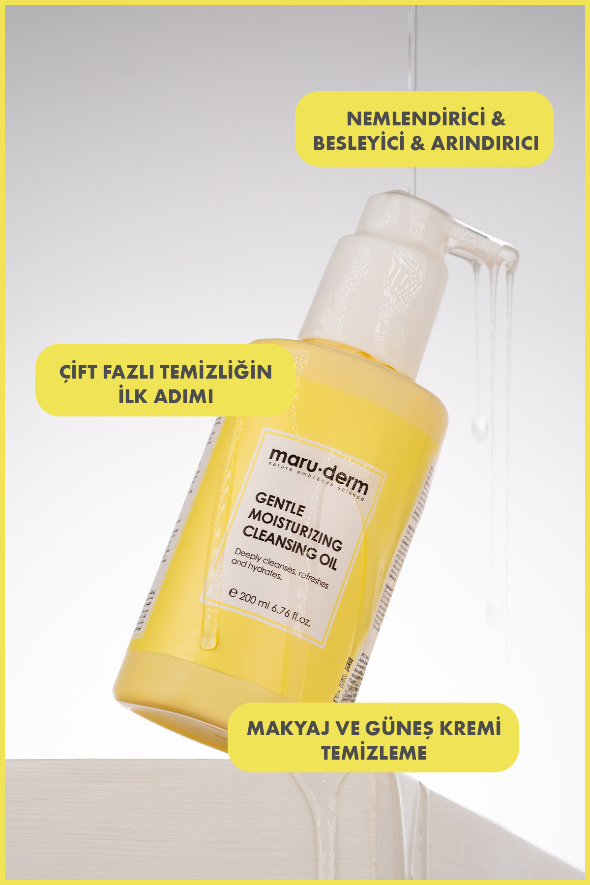 Yağ Bazlı Temizleyici - Yüz Ve Vücut Için Temizleme Yağı 200 ML — 8682397030949 — تصویر 5 از 5