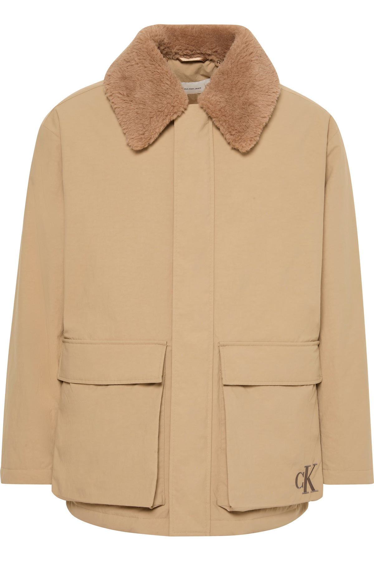 کلوین کلاین قلاده خزدار قابل جدا شدن LS