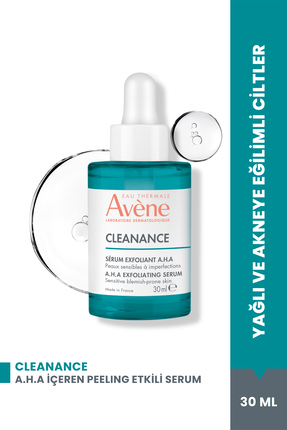 Avene Cleanance Peeling Etkili Laktik Asit ve Süksinik Asit İçeren Cilt Kusur...