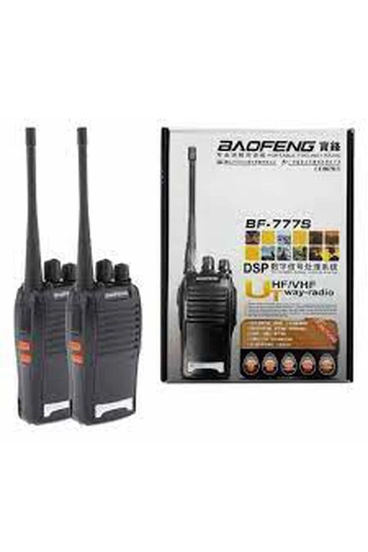 BAOFENG 2 Adet Boafeng Bf-777s Çift Yönlü Telsiz TYPE-C BATARYA 2026 MODEL