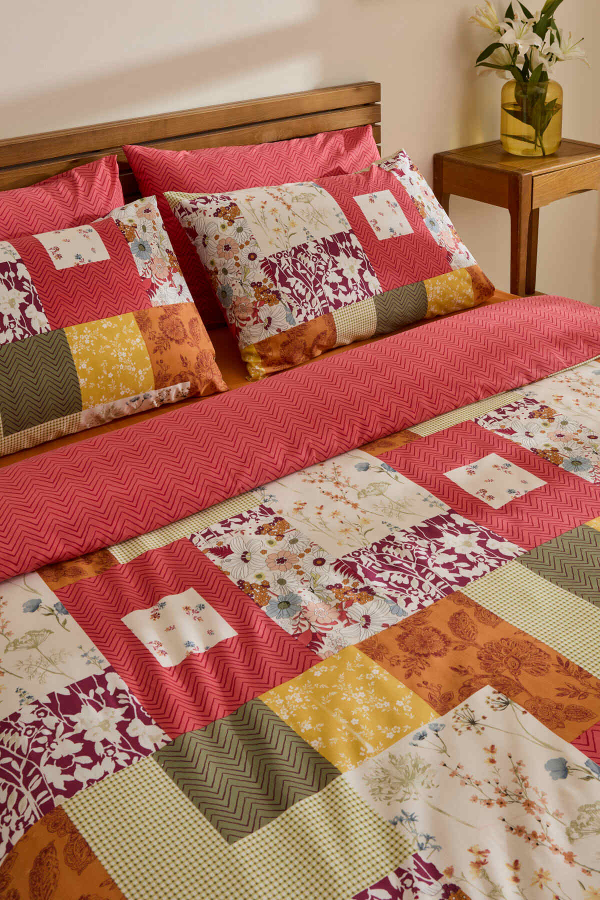 سرویس روتختی  رنگارنگ کاراجا هومKaraca Home | 1.00025E+12 اورجینال - تصویر 3