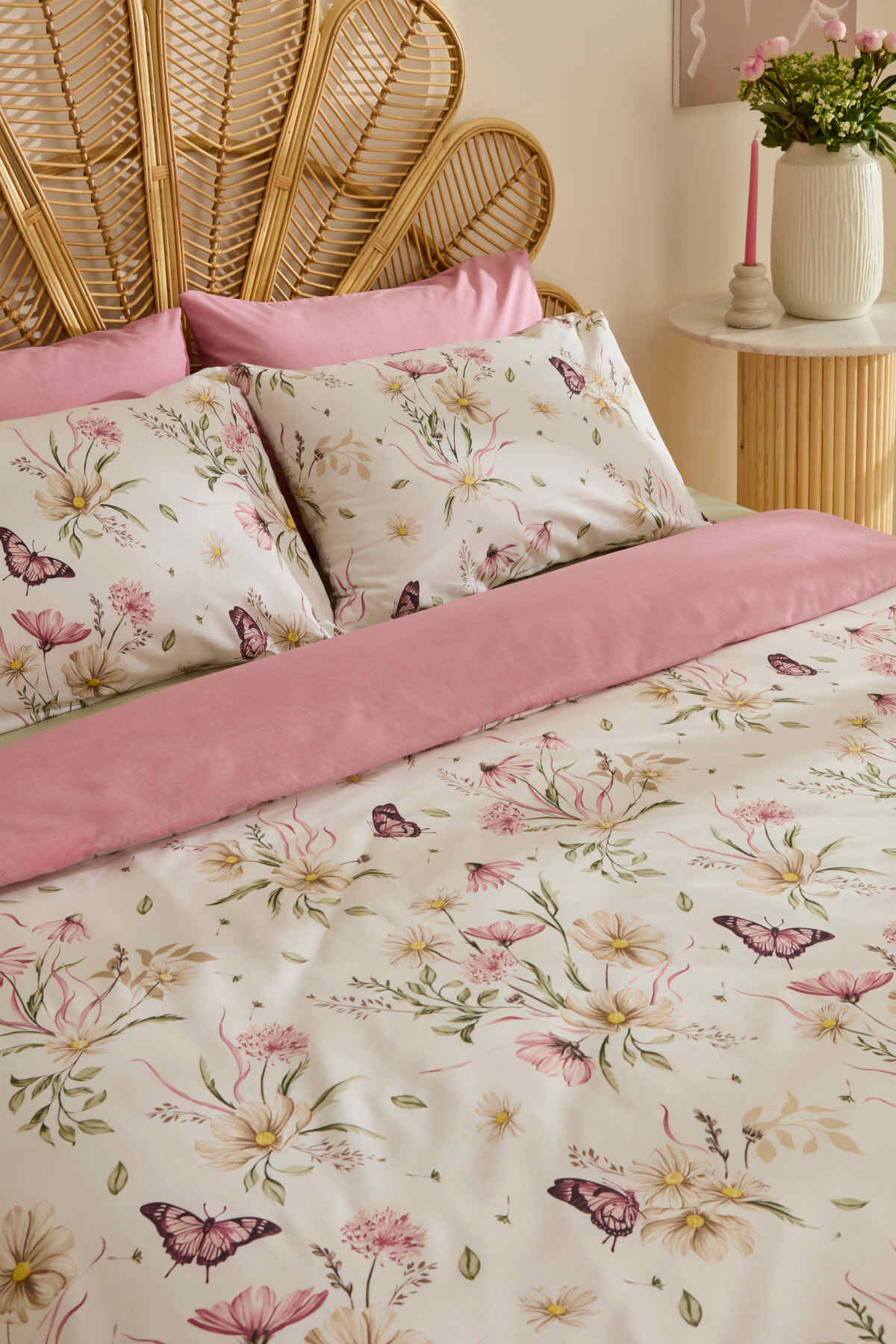 سرویس روتختی  صورتی کاراجا هومKaraca Home | 1.00025E+12 اورجینال - تصویر 3