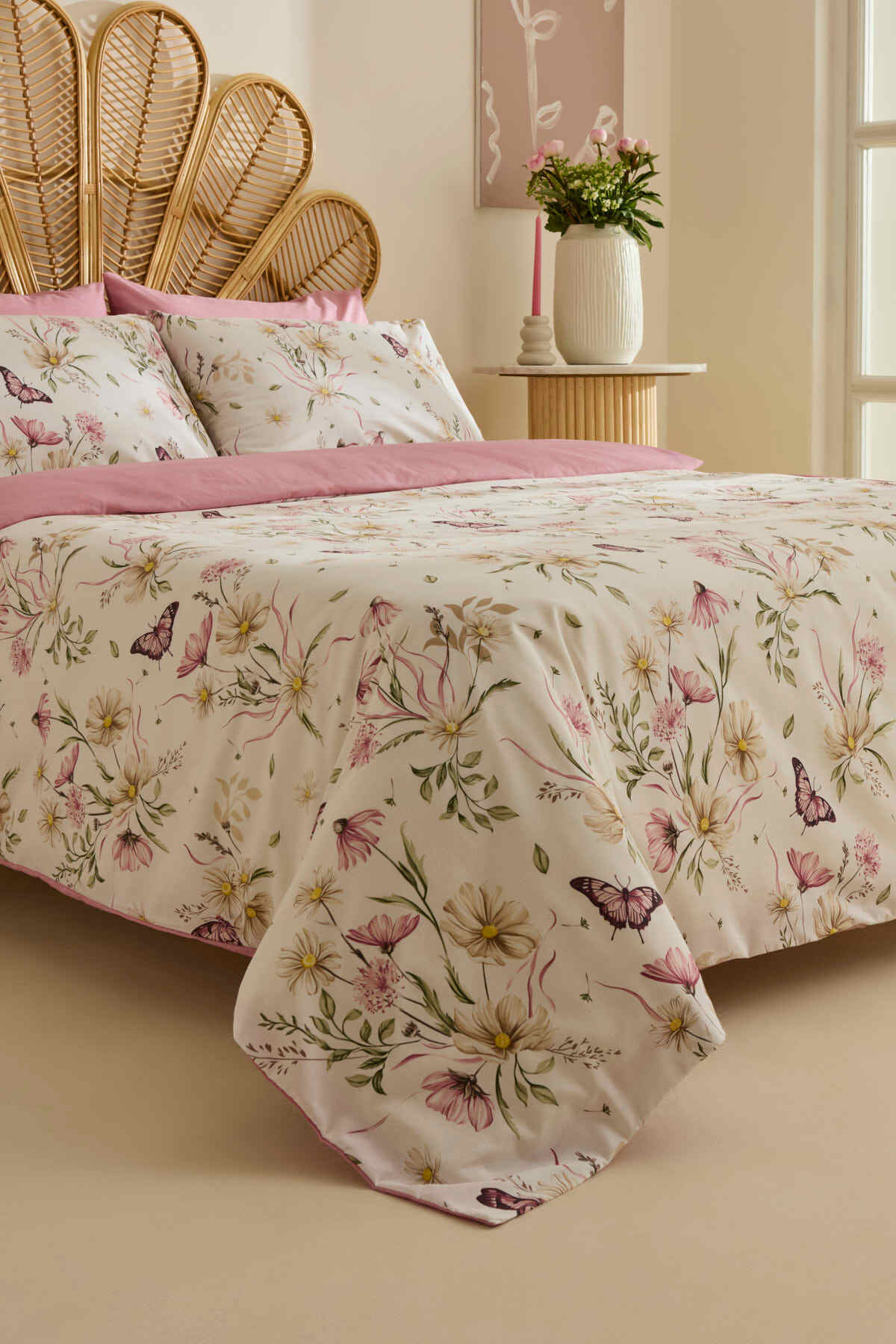 سرویس روتختی  صورتی کاراجا هومKaraca Home | 1.00025E+12 اورجینال - تصویر 2