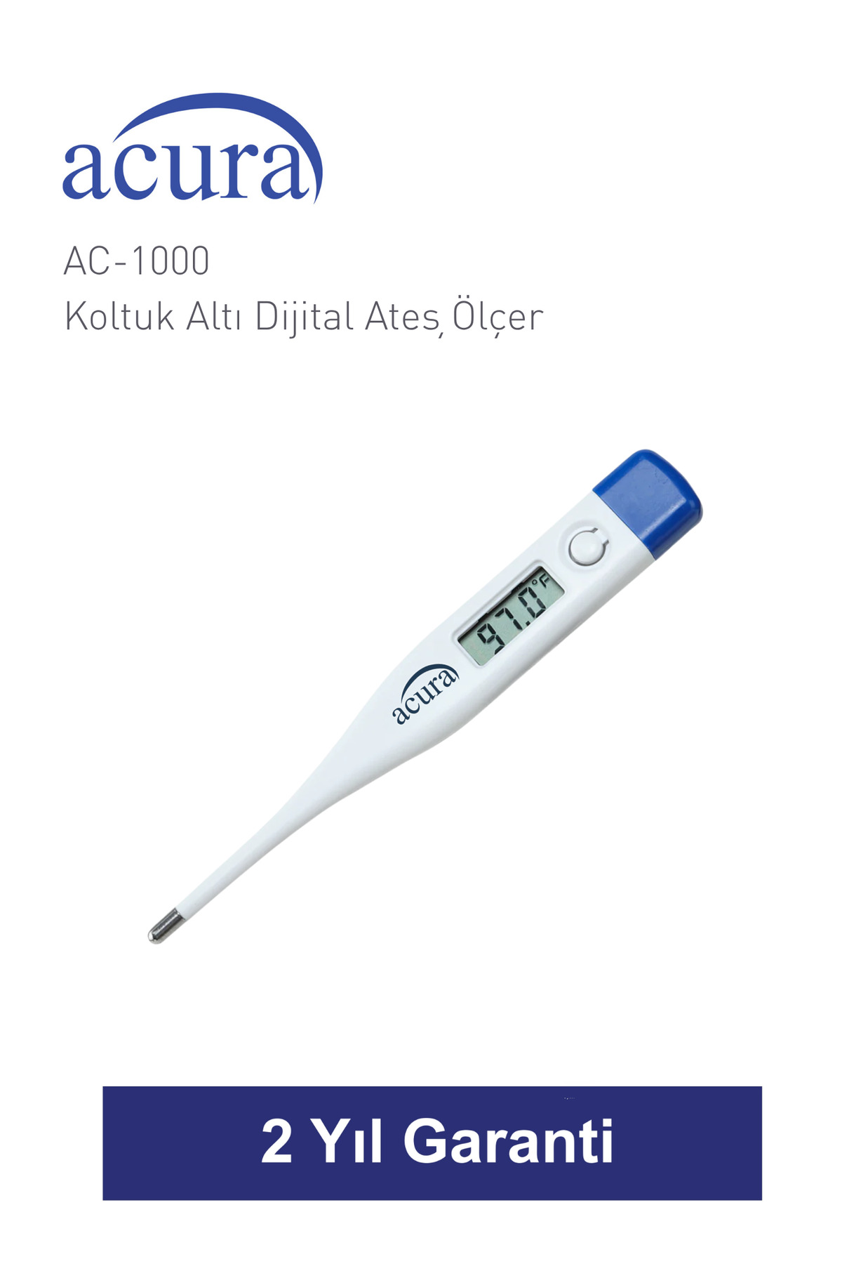 Acura AC-1000 Koltuk Altı Dijital Termometre