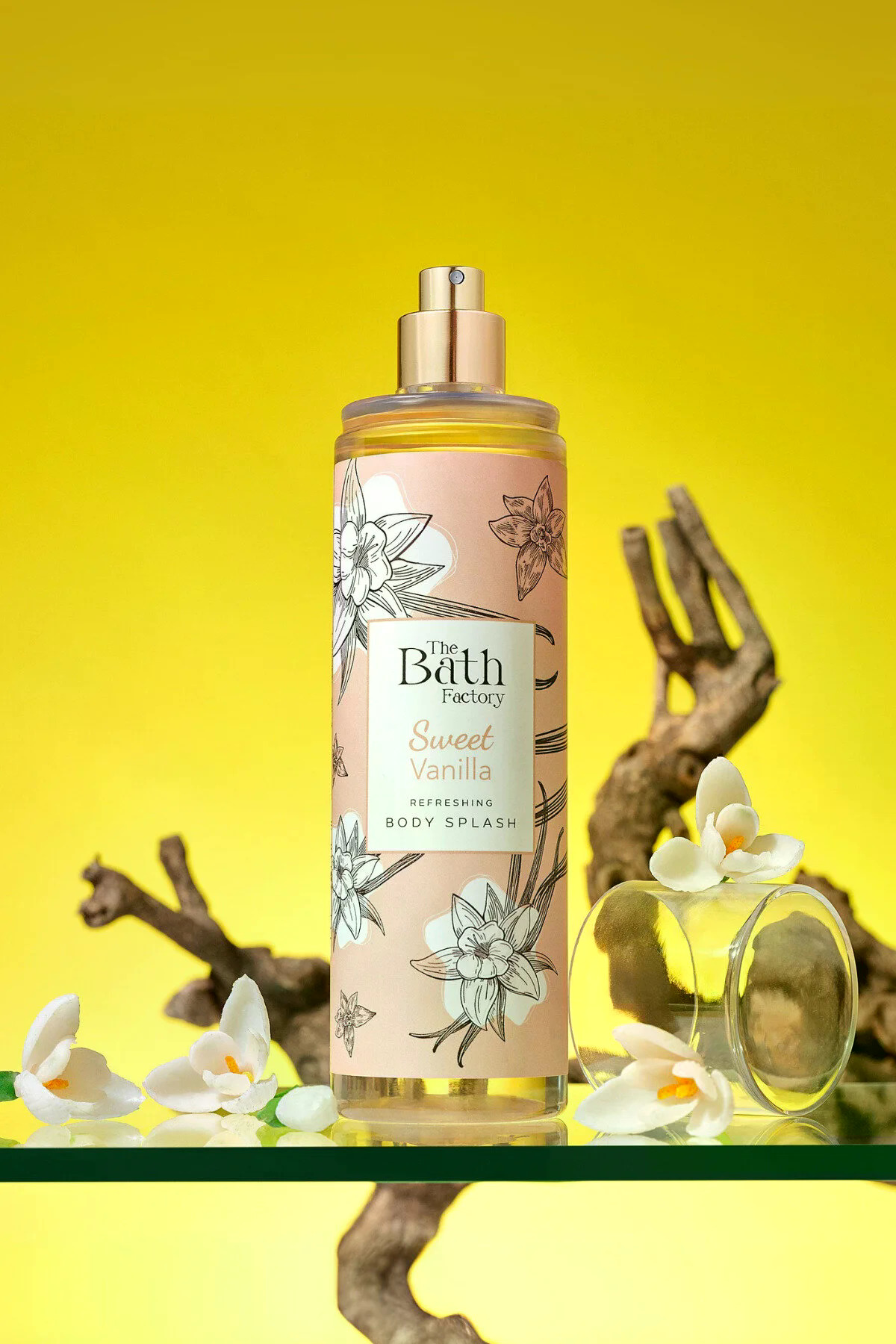 Sweet Vanilla Duş Jeli + Vücut Spreyi + Vücut Losyonu — BFC80 — تصویر 5 از 7