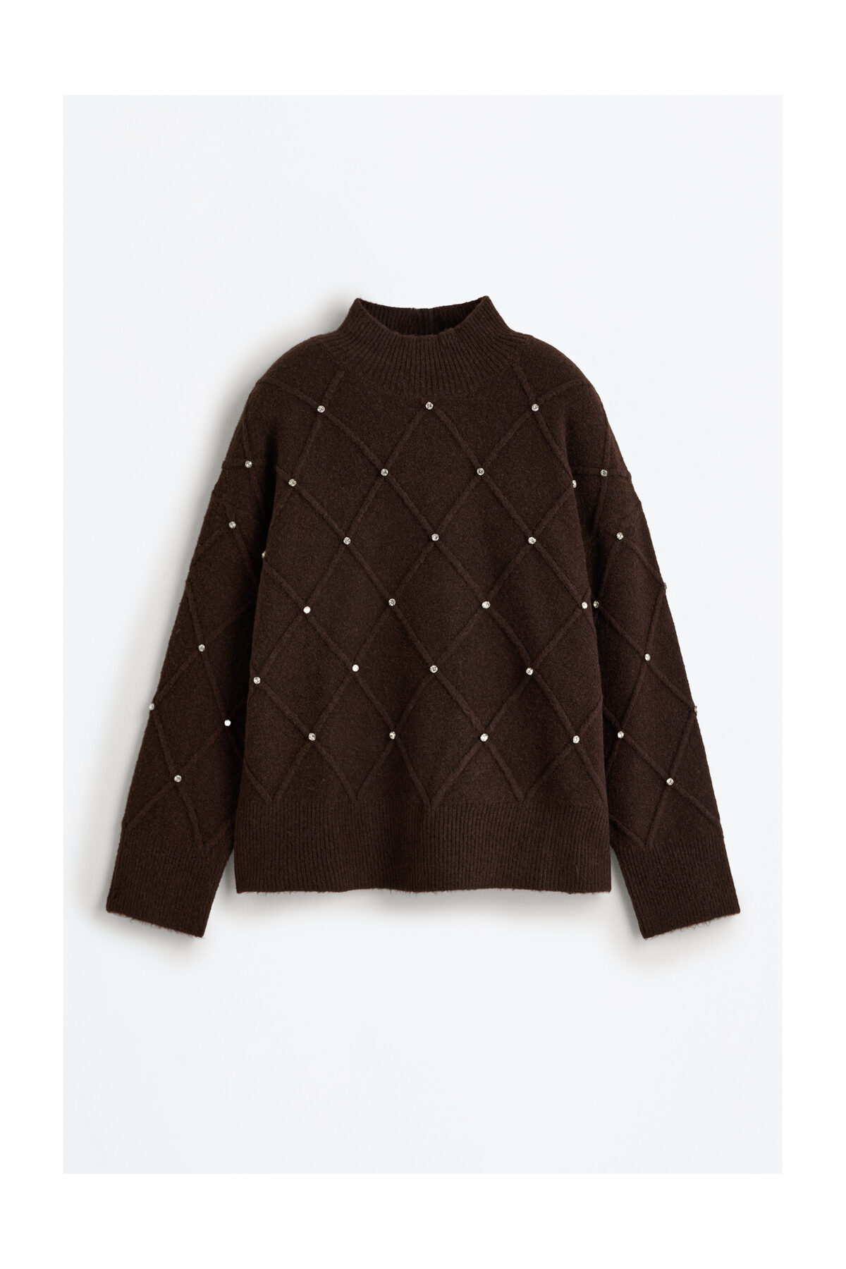 LEFTIES Dámský svetr s třpytivou aplikací