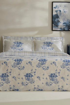 Karaca Home Roxy Krep Çift Kişilik Nevresim Takımı Multıcolour
