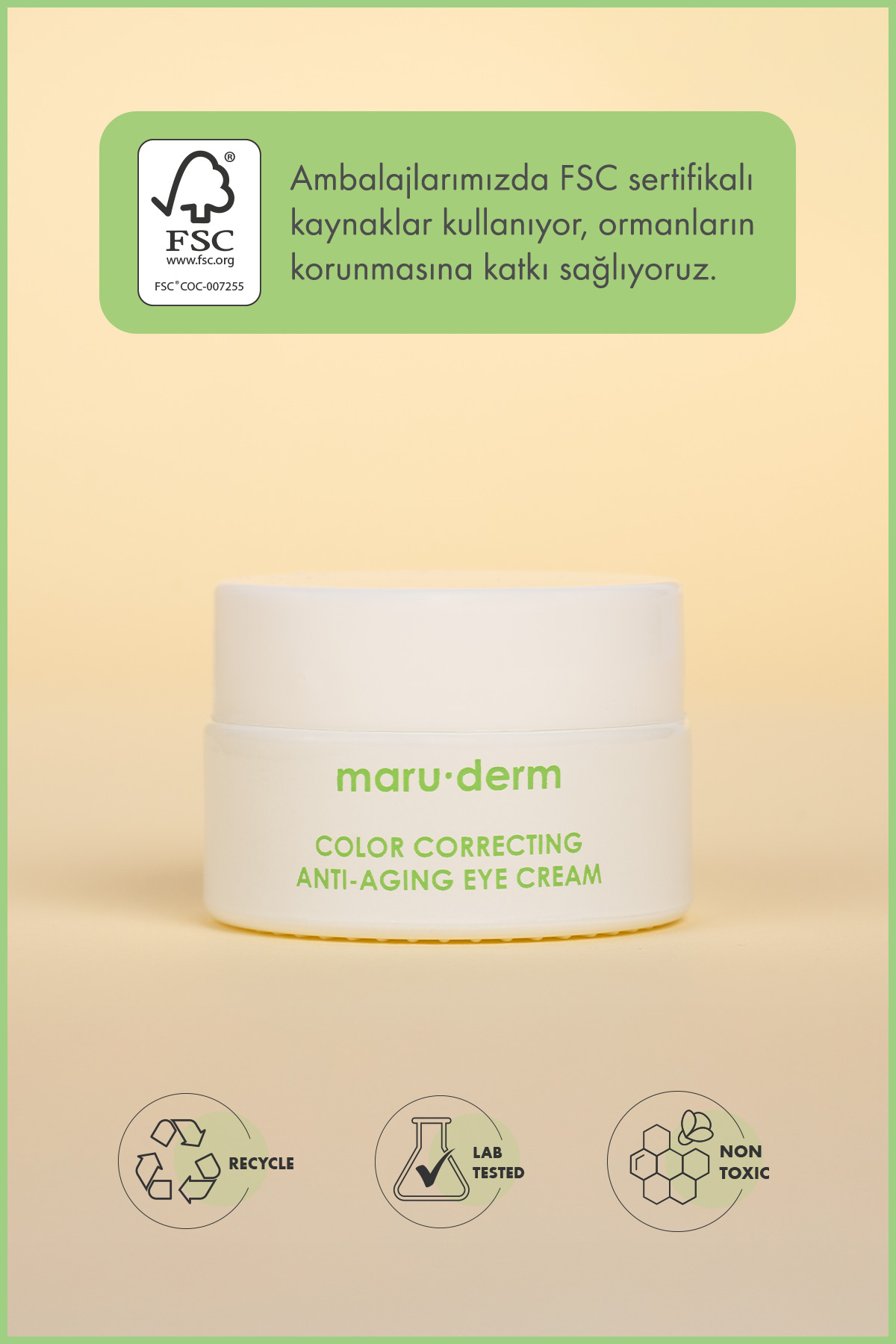 Avokado Kırışıklık Karşıtı, Nemlendirici ve Aydınlatıcı Göz Çevresi Kremi 15 ML — 8682397031632 — تصویر 6 از 6