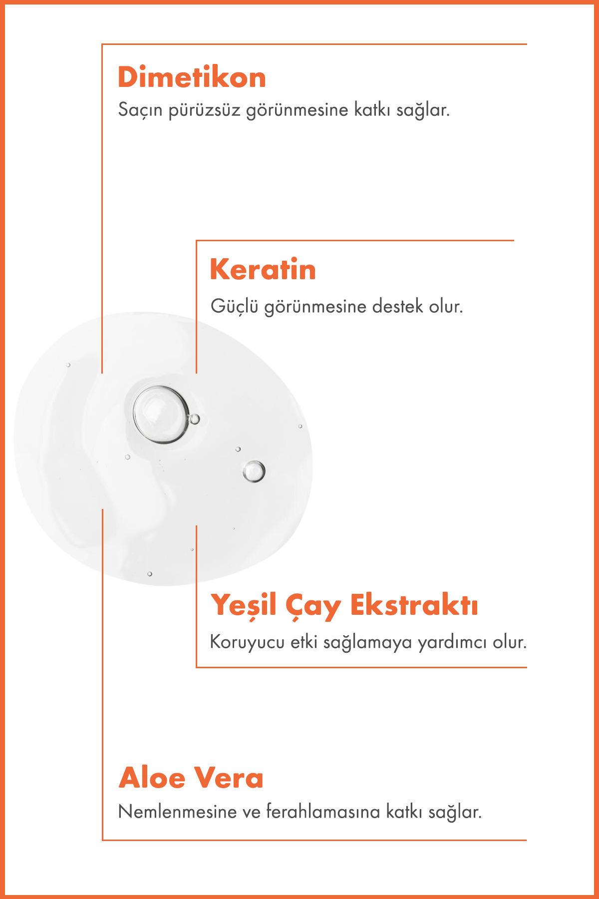 Çift Fazlı Isı Koruyucu Güneş Koruyucu Etkili Fön Suyu 200 ML | Tüm Saç Tipleri | Vegan — 8682397031083 — تصویر 3 از 5