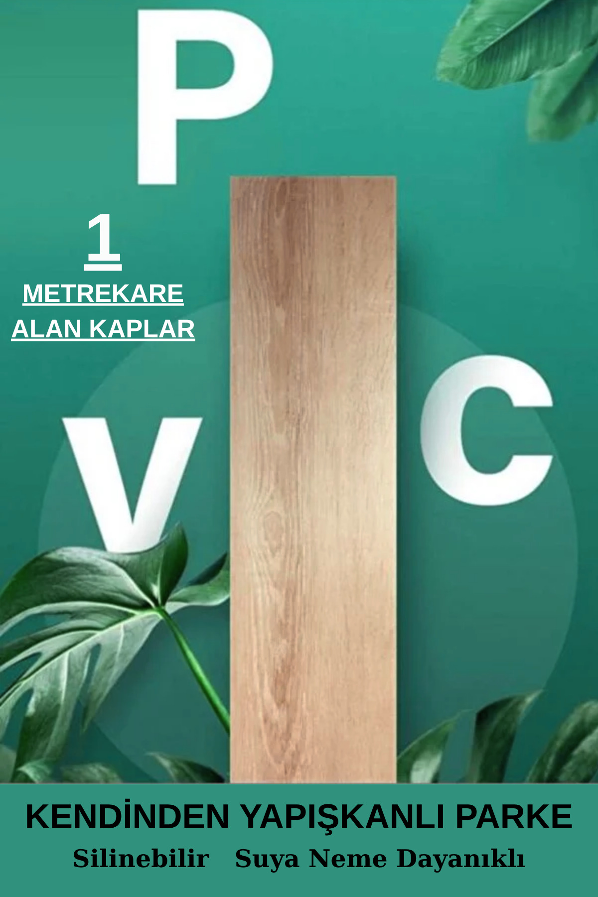 Renkli Duvarlar Kendinden Yapışkanlı Sudan Etkilenmeyen Ahşap Pvc Döşeme Parkesi