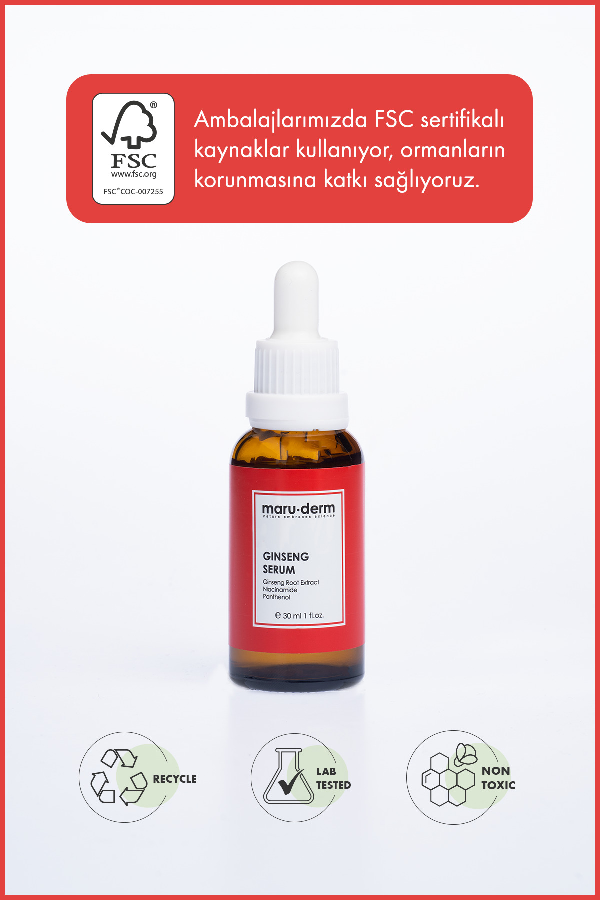 Ginseng Cilt Yenileyici Serum 30 ML — 8682397030765 — تصویر 6 از 6
