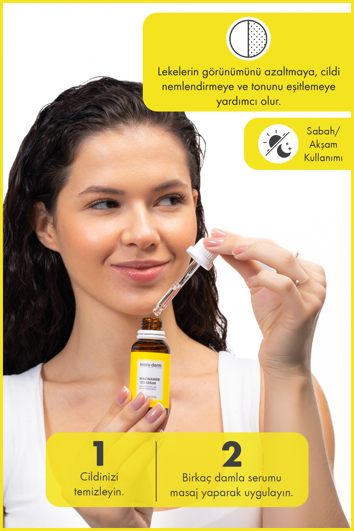 Niacinamide %10 + Hyalüronik Asit + Panthenol Cilt Bakım Serumu 30 ML — 8682397030772 — تصویر 4 از 6