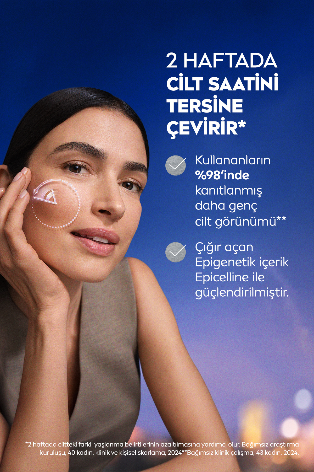 Cellular Epigenetics Rejuvenating Yaşlanma Karşıtı Cilt Serumu 15ml ve Sıkılaştırıcı Losyon 250ml — SET.NVE.1309 — تصویر 3 از 9