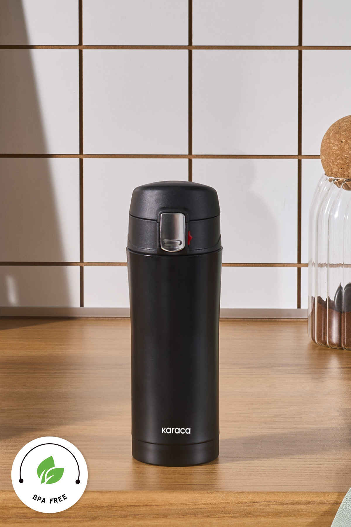 فلاسک  مشکی کاراجاKaraca | 1.00019E+12 اورجینال - تصویر 5