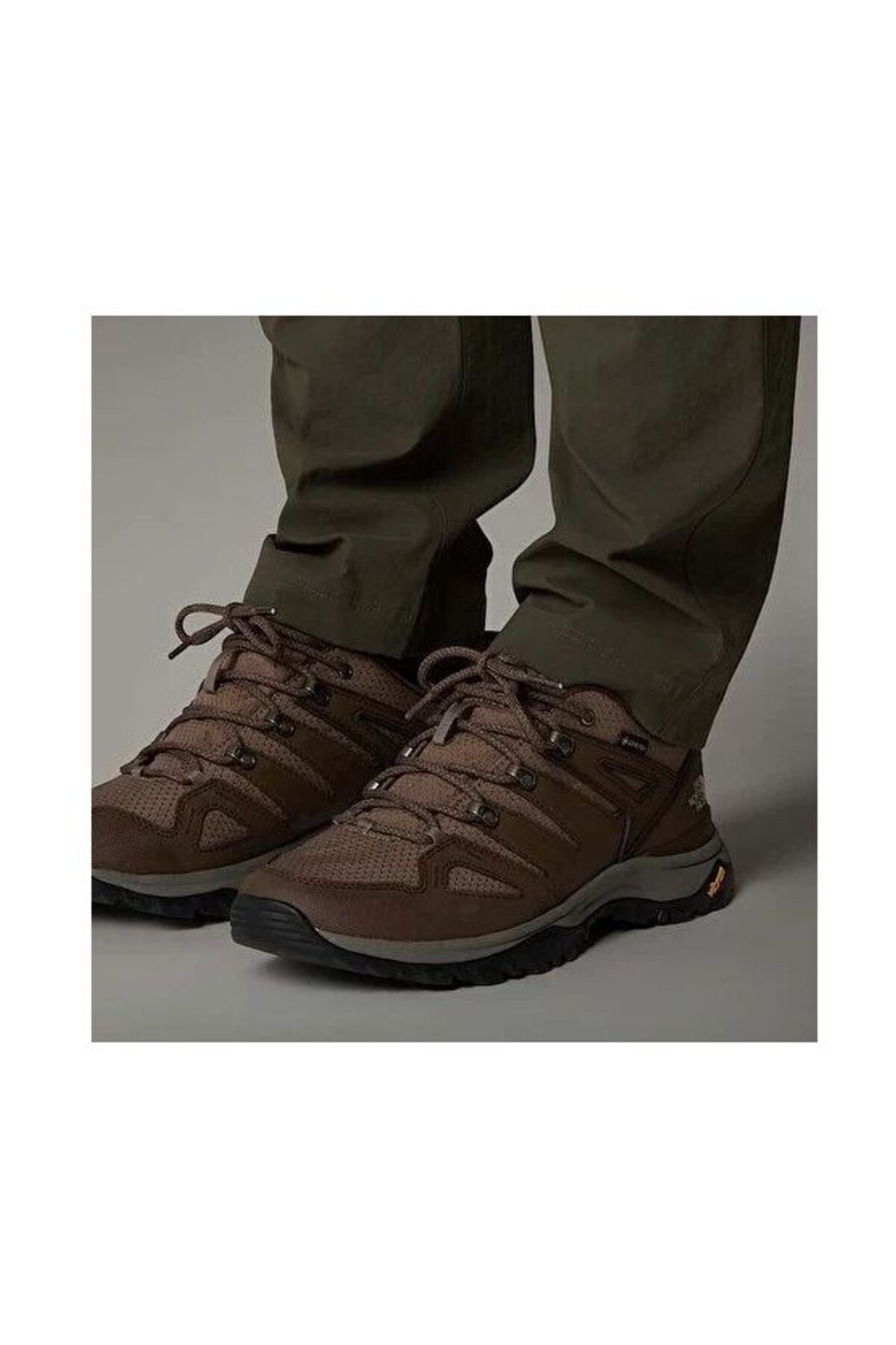 نورث فیس کفش‌های مردانه قهوه‌ای مخصوص فضای باز گورتکس مدل Hedgehog