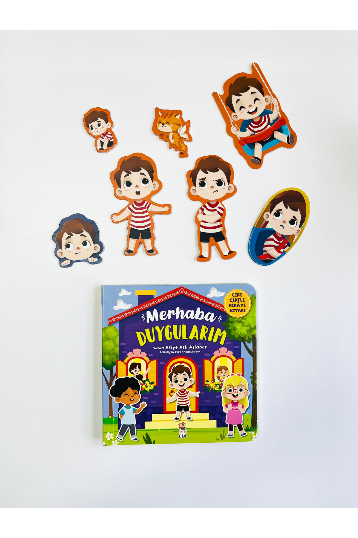 Sincap Kitap Merhaba Duygularım - Cırt Cırtlı Hikaye Kitabı - Asiye Aslı Aslaner 9786050639902 fotoğrafı 4 (önizleme)