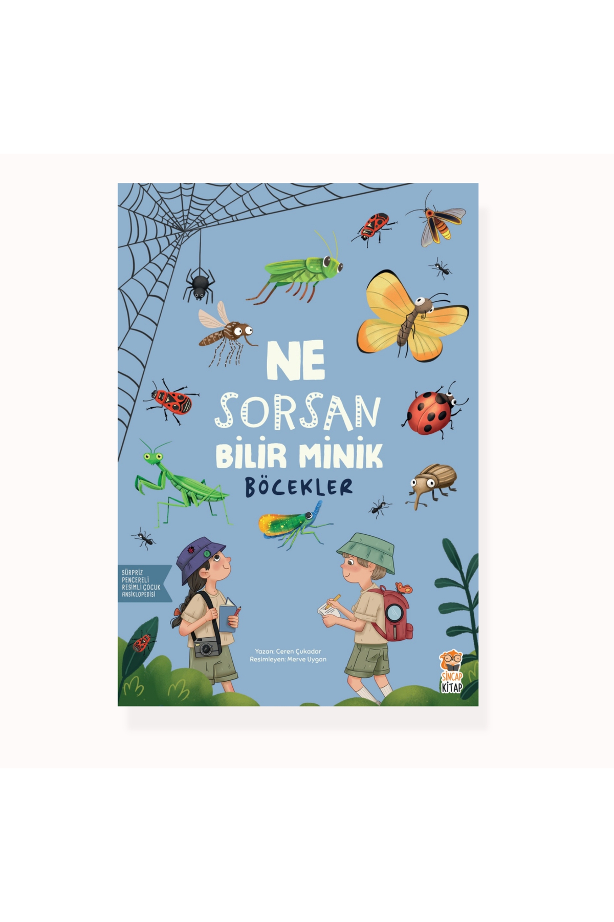 Sincap Kitap Ne Sorsan Bilir Minik - Benim İlk Böcekler Kitabım