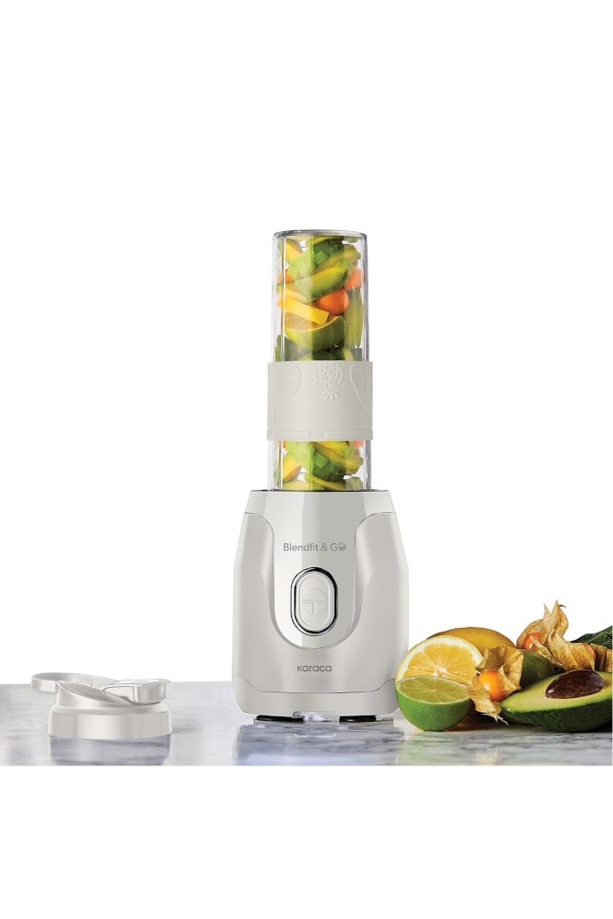 Karaca Blendfit Go Personal Kişisel Smoothie Blender Retro Krem