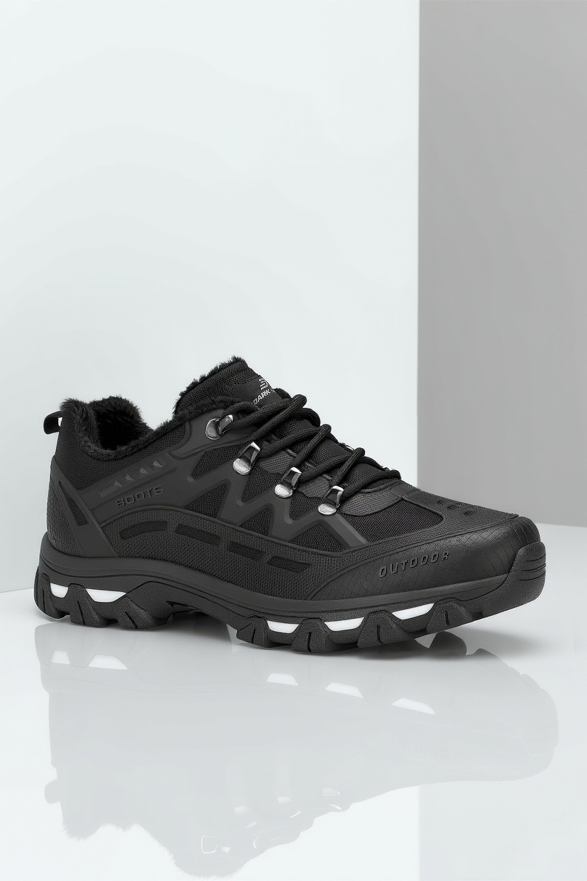 DARK SEER Siyah Gri Unisex Outdoor Trekking Bot