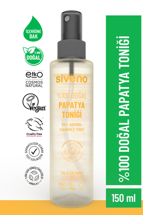 Siveno %100 Doğal Papatya Suyu Saç Aydınlatıcı Etkili Arındırıcı Rahatlatıcı ...