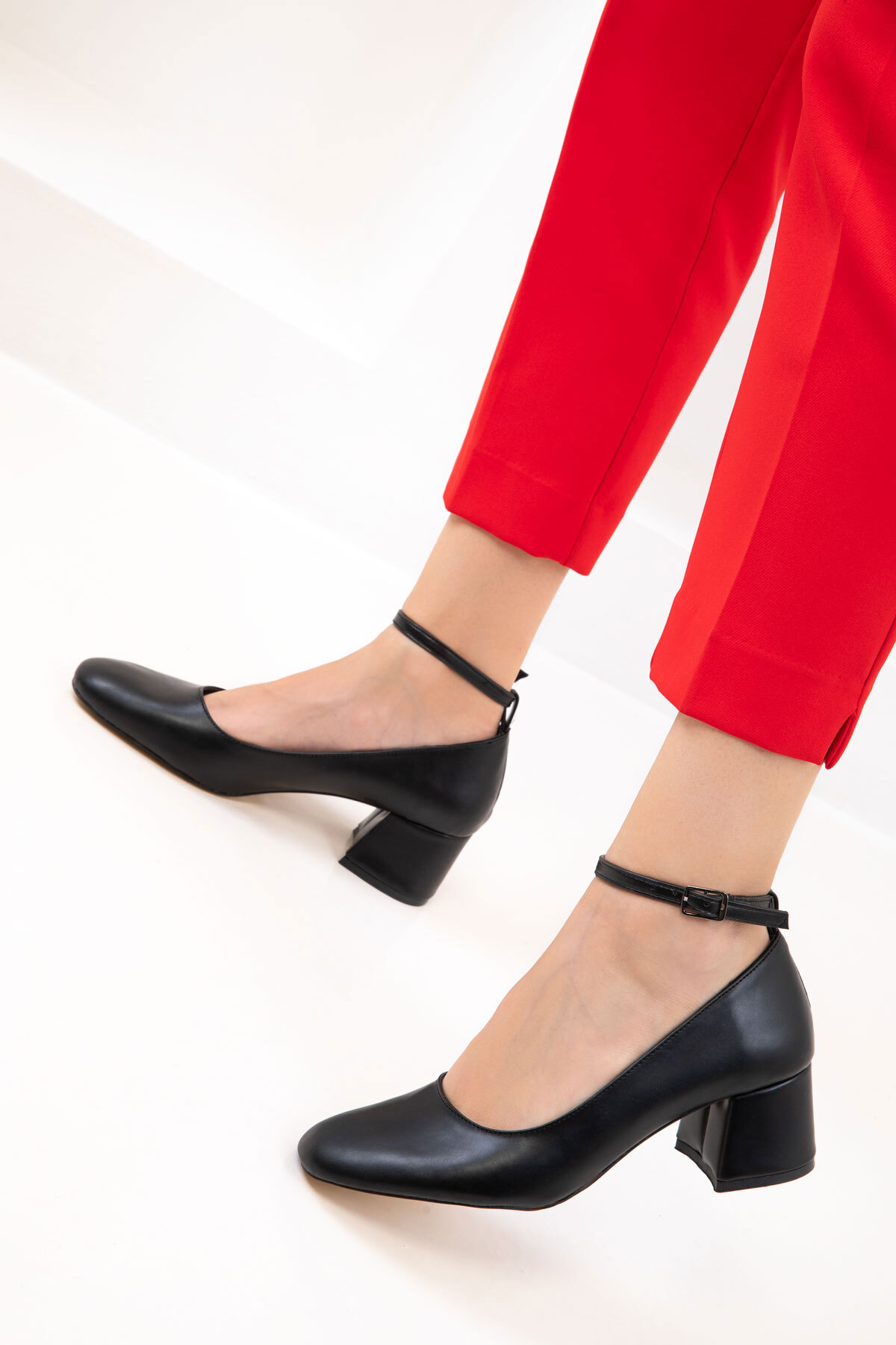 SOHO  Siyah Kadın Klasik Topuklu Ayakkabı 19917 - Görsel 5