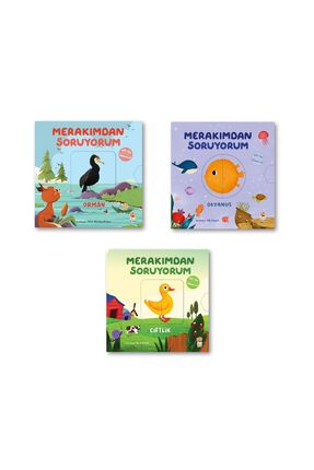 Sincap Kitap Merakımdan Soruyorum Okyanus-Çiftlik-Orman 3 Kitap