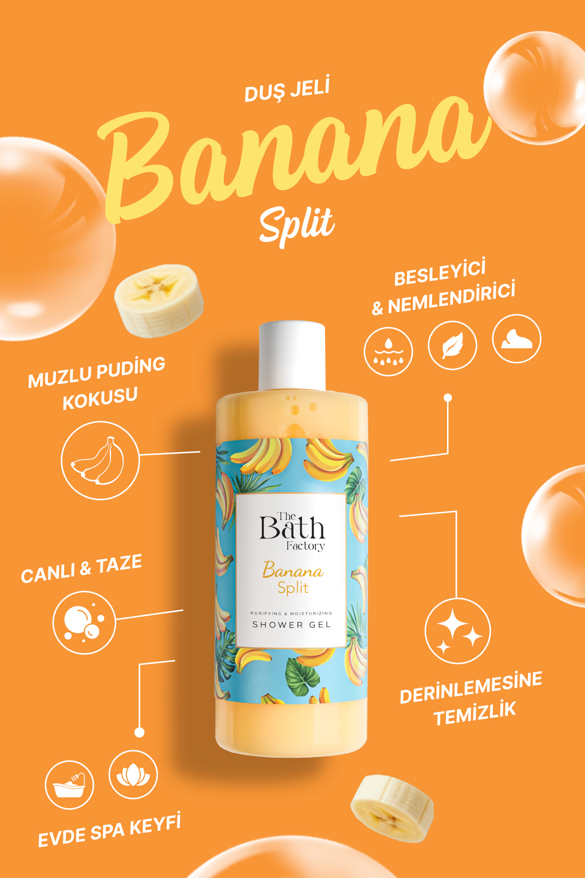 ژل و کرم دوش زنانه – مردانه  THE BATH FACTORY | BF008 اورجینال - تصویر 2