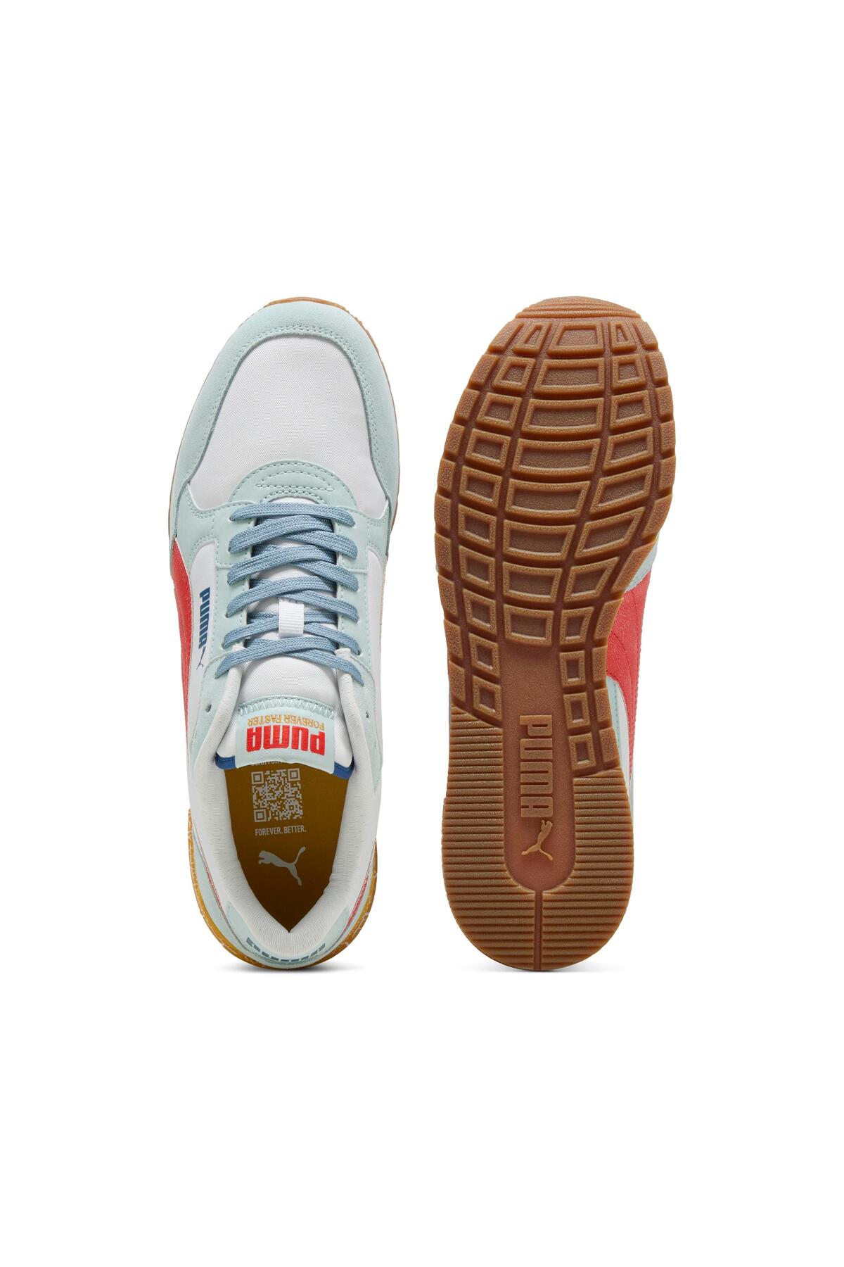 کفش Puma پوما ورزشی St Runner V4 L Retro Run، آبی، زنانه اورجینال - تصویر 2