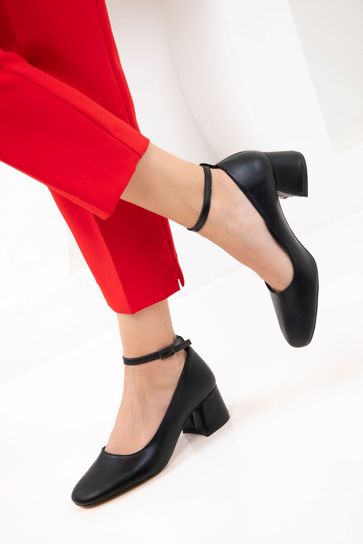 SOHO  Siyah Kadın Klasik Topuklu Ayakkabı 19917 - Görsel 3