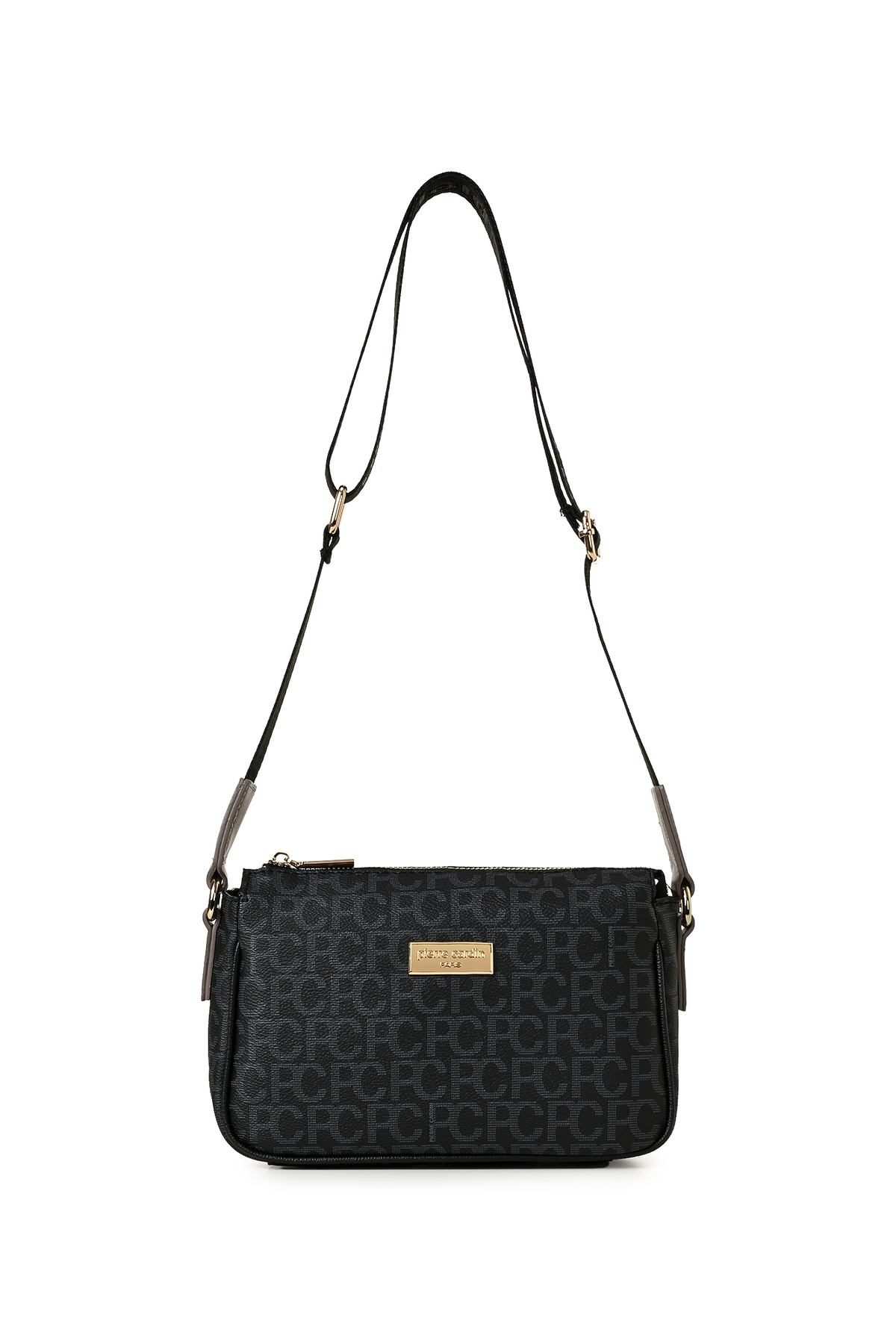 Pierre Cardin Siyah Büyük Alfabe Kadın Capraz Cantası 05PO22Y1539