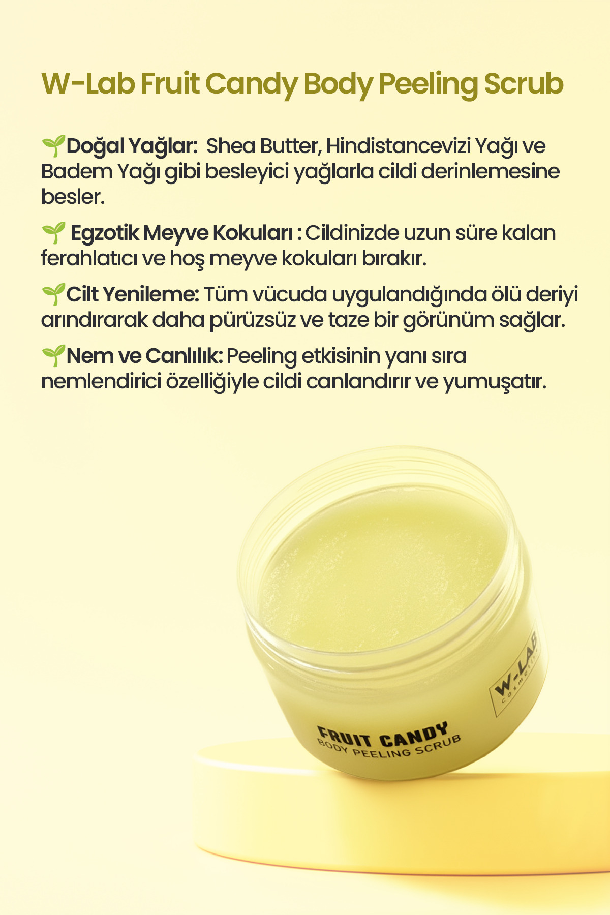 اسکراب بدن لایه بردار میوه ای ۲۵۰ میلی لیتری مغذی، مرطوب کننده و پاک کننده — لایه بردار — تصویر 3 از 5