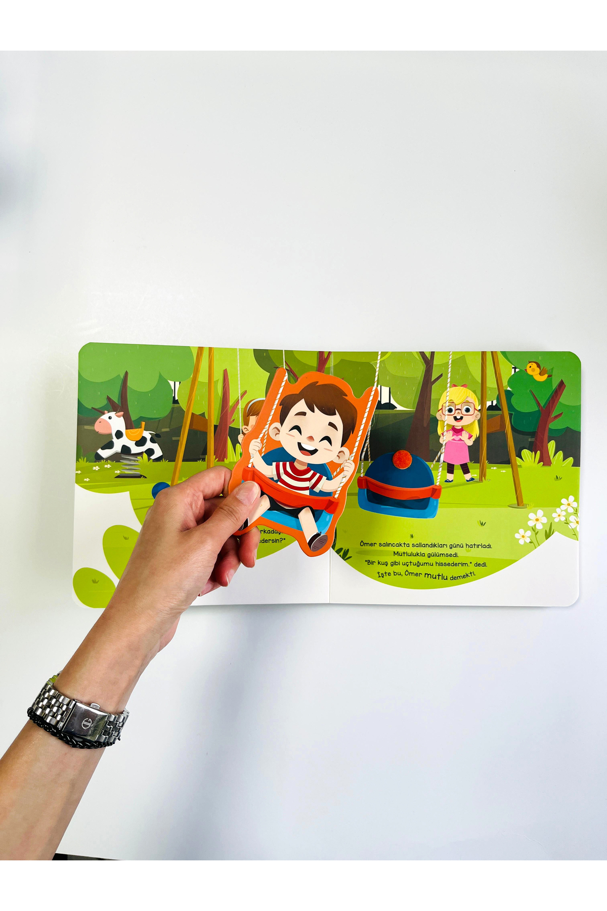 Sincap Kitap Merhaba Duygularım - Cırt Cırtlı Hikaye Kitabı - Asiye Aslı Aslaner 9786050639902 fotoğrafı 3 (önizleme)