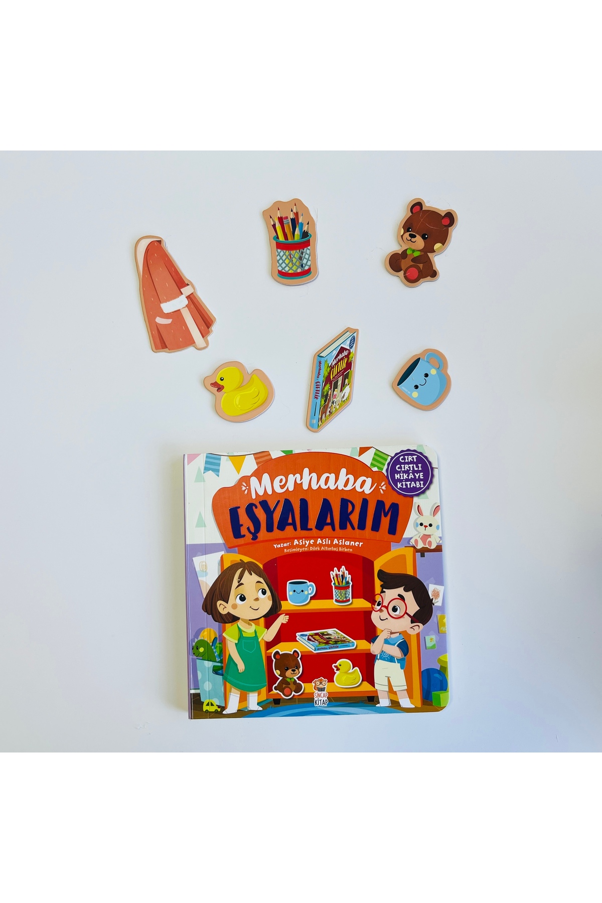 Sincap Kitap Merhaba Eşyalarım Cırt Cırtlı Hikâye Kitabı - Asiye Aslı Aslaner fotoğrafı 2 (önizleme)