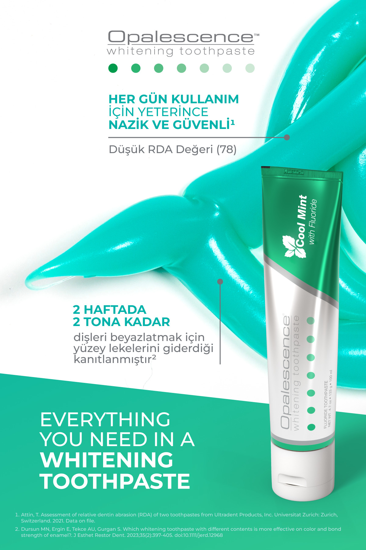 Opalescence Büyük Boy Beyazlatıcı Diş Macunu 133 Gr