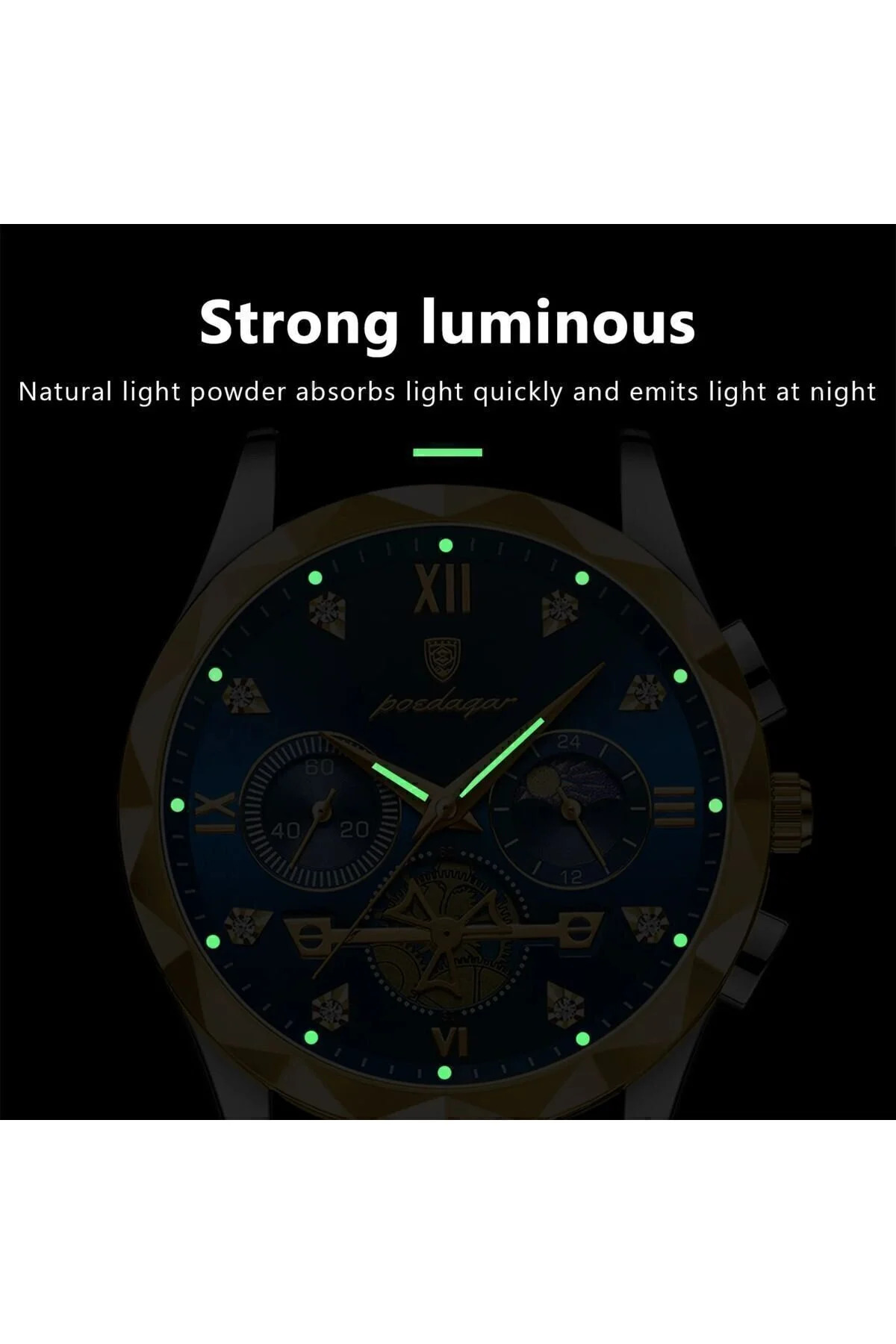 Genel Markalar  Orijinal Paslanmaz Çelik Erkek Lüx 1. Sınıf Kol Saati(ORİJİNAL ÜRÜN İÇİN POEDAGAR SATICI) - Görsel 6