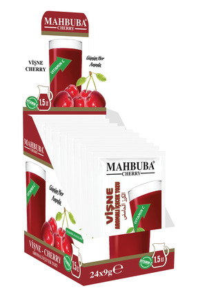 Mahbuba Vişne Aromalı Soğuk Toz Içecek 24x9gr