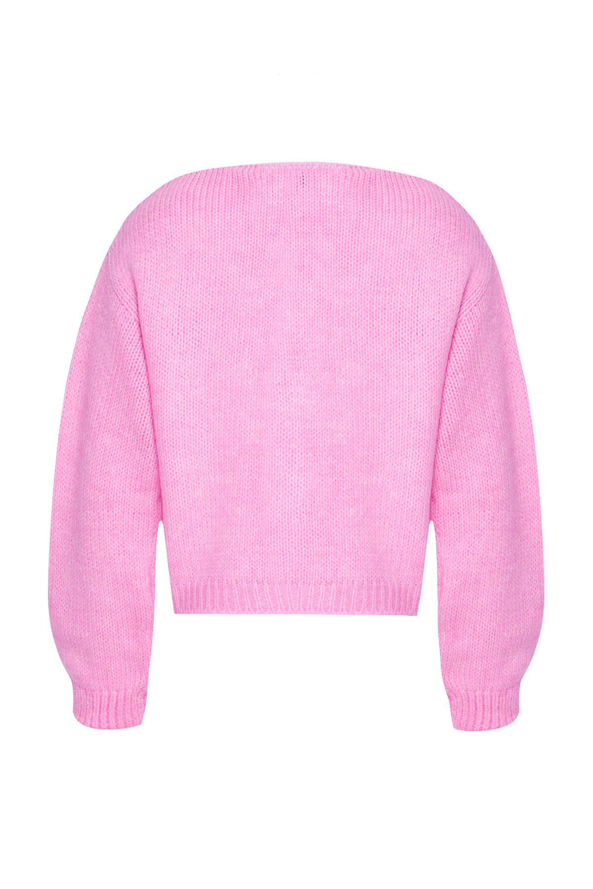 Trendyolmilla  Pudra Gül Detaylı Triko Yumuşak Dokulu Hırka TWOAW25HI00242 - Görsel 8