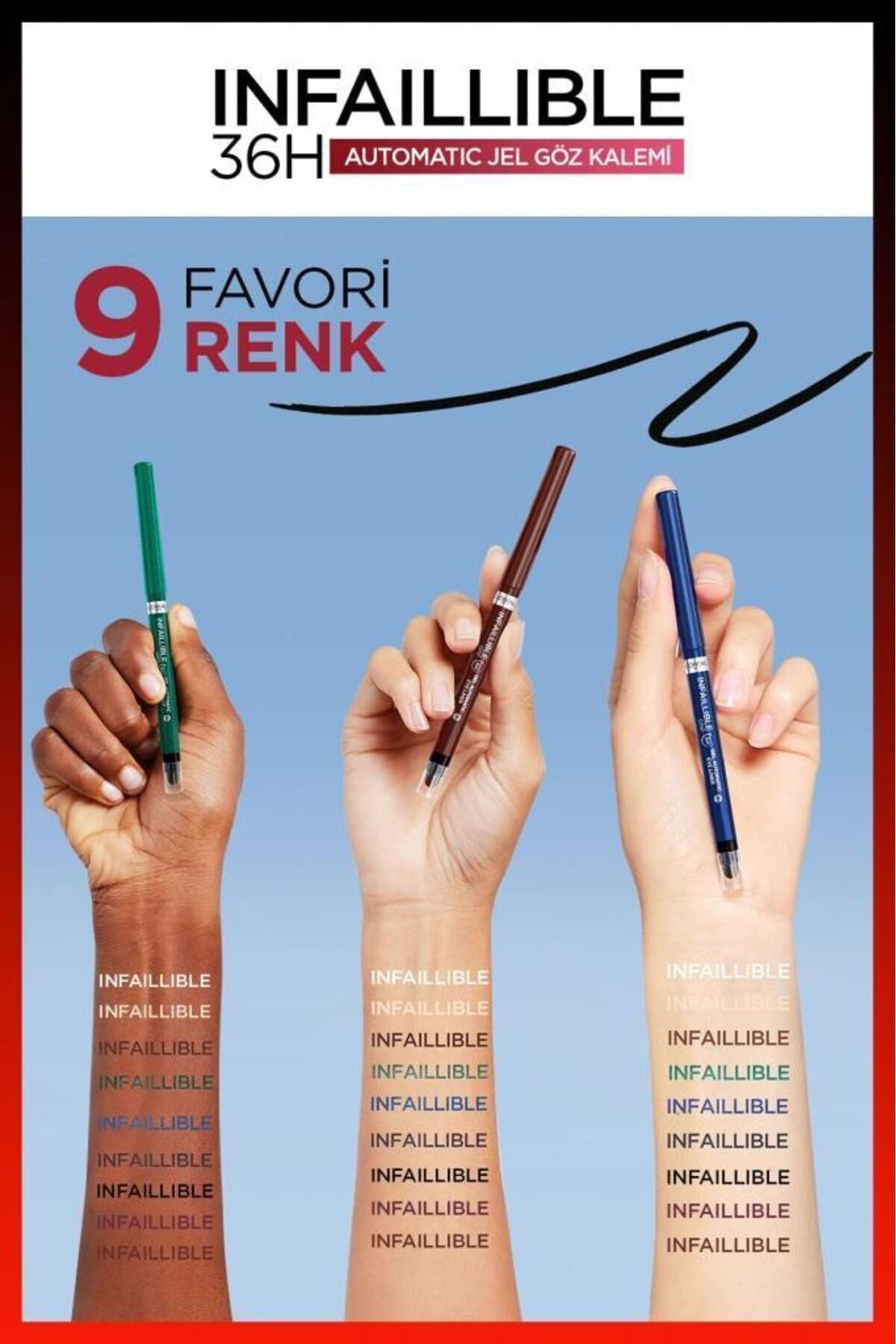 خط چشم  فلزی L'Oreal Paris | IAJLKLM اورجینال - تصویر 8