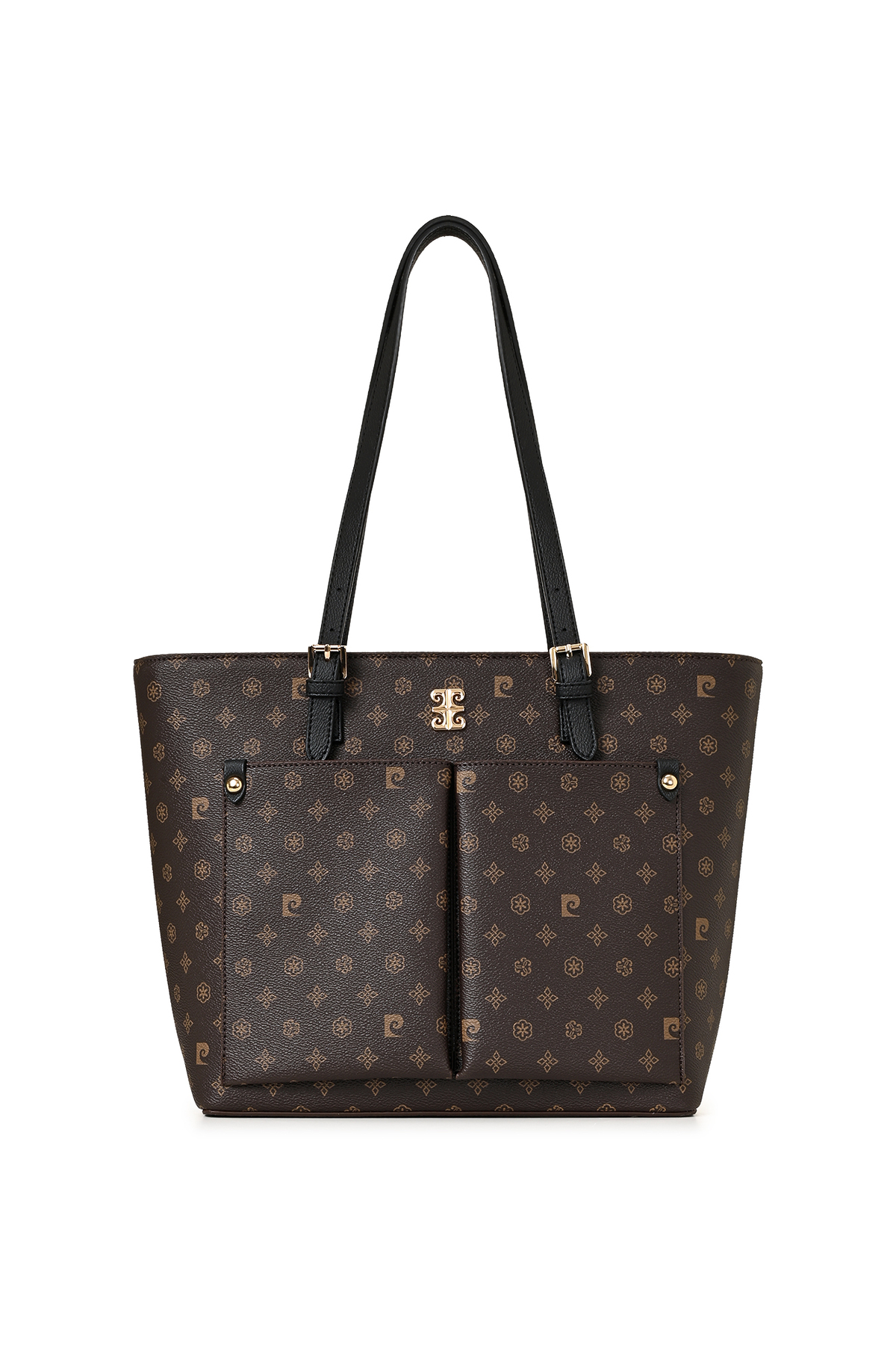 Pierre Cardin Kahve Monogram Kadın Omuz Cantası 05PO25K2525