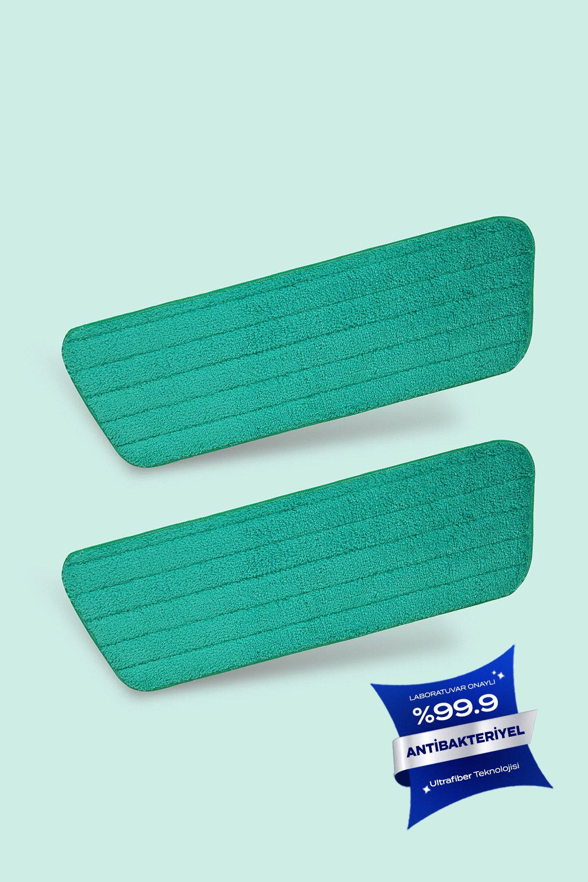 Silva Ikili Mop Bez (2 ADET ISLAK MOP BEZİ)