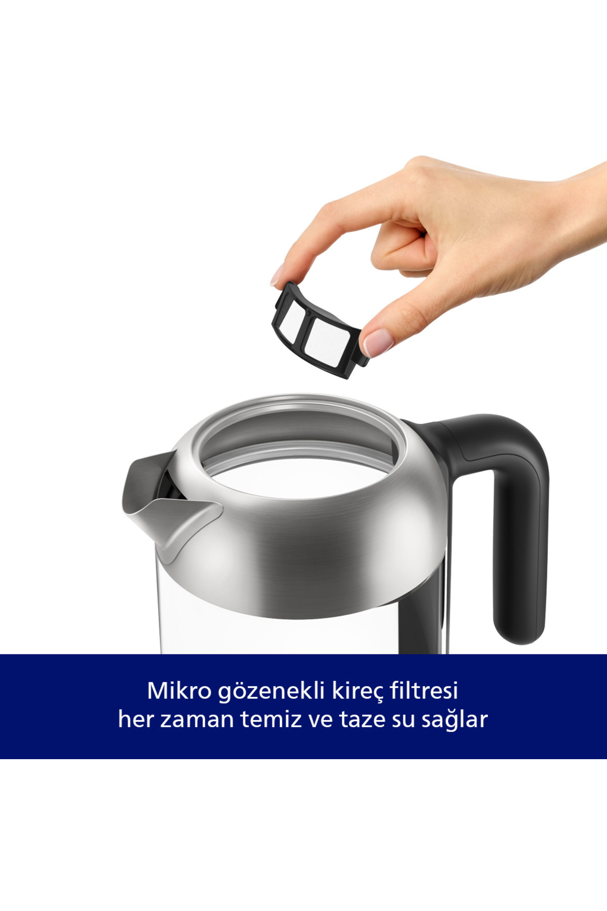 Hd9339/80 Viva glass kettle 1,7 Lt