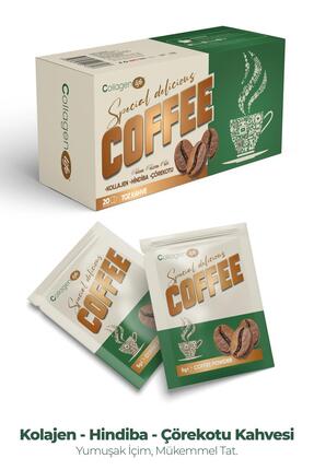 Collagen Life Hindiba, Kollajen, Garsinya Ve Çörek Otu Içeren Detox Kahve 20 ...