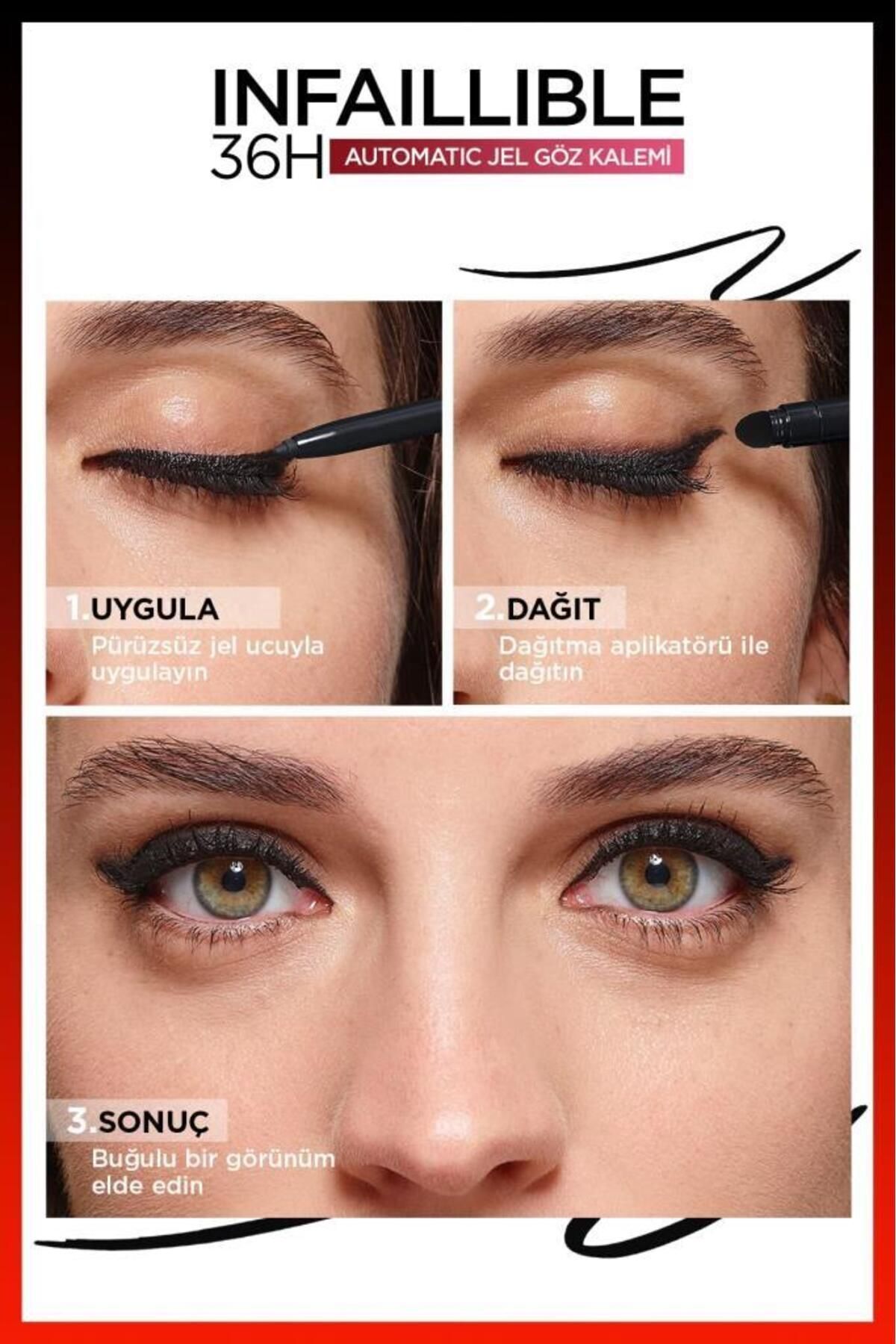 خط چشم  فلزی L'Oreal Paris | IAJLKLM اورجینال - تصویر 7