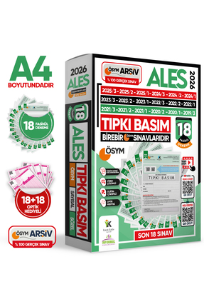 İnformal Yayınları 2026 ALES ÖSYM Tıpkı Basım Çıkmış Soru 12li Deneme Paketi ...