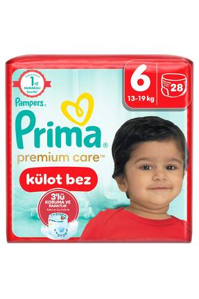 Prima Premium Care Külot Bez 6 Numara 28 Adet Bebek Bezi