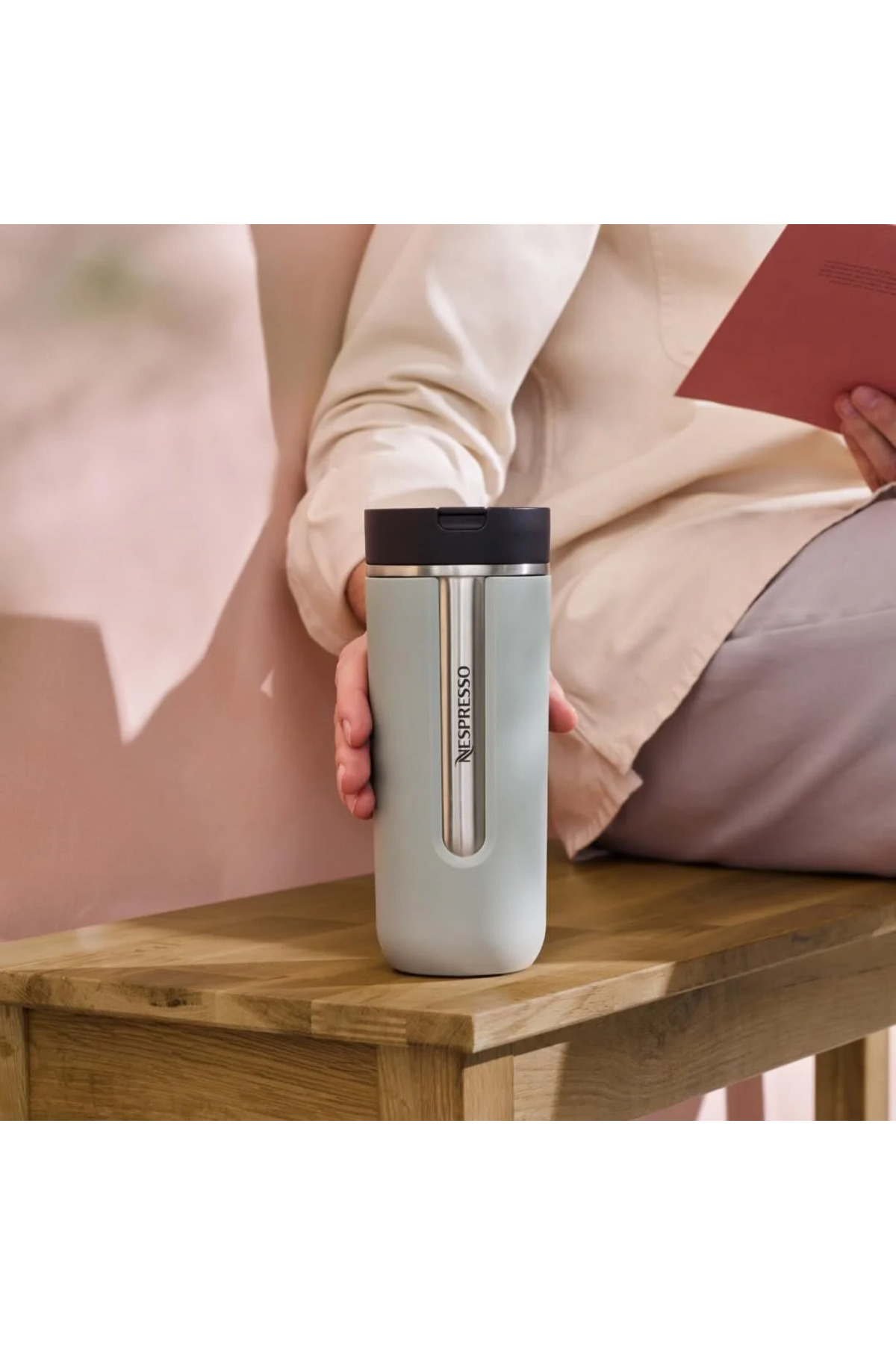 Nespresso Travel Mug Large Smokey Blue
