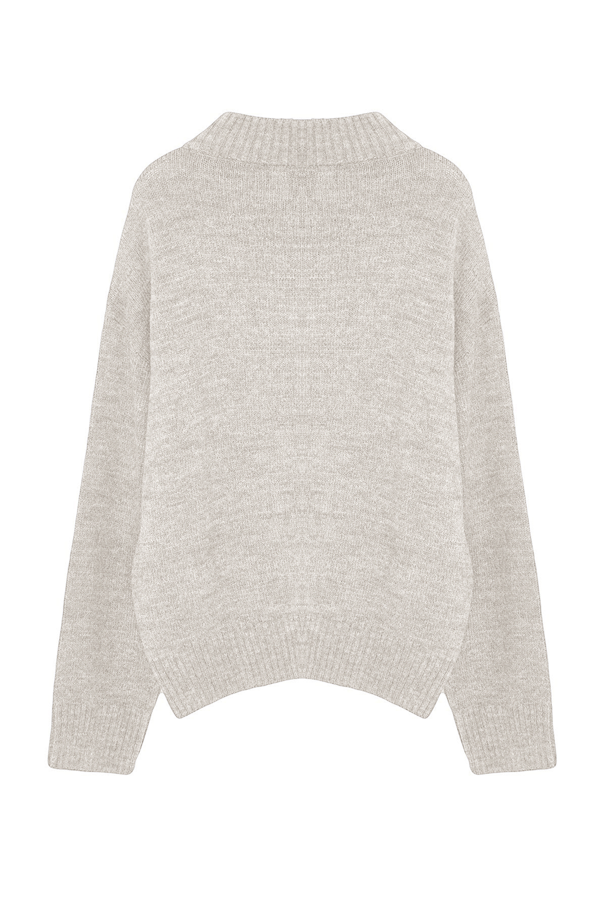 Trendyolmilla  Taş Geniş Kalıp Yumuşak Dokulu Triko Kazak TWOAW25KZ00168 - Görsel 9