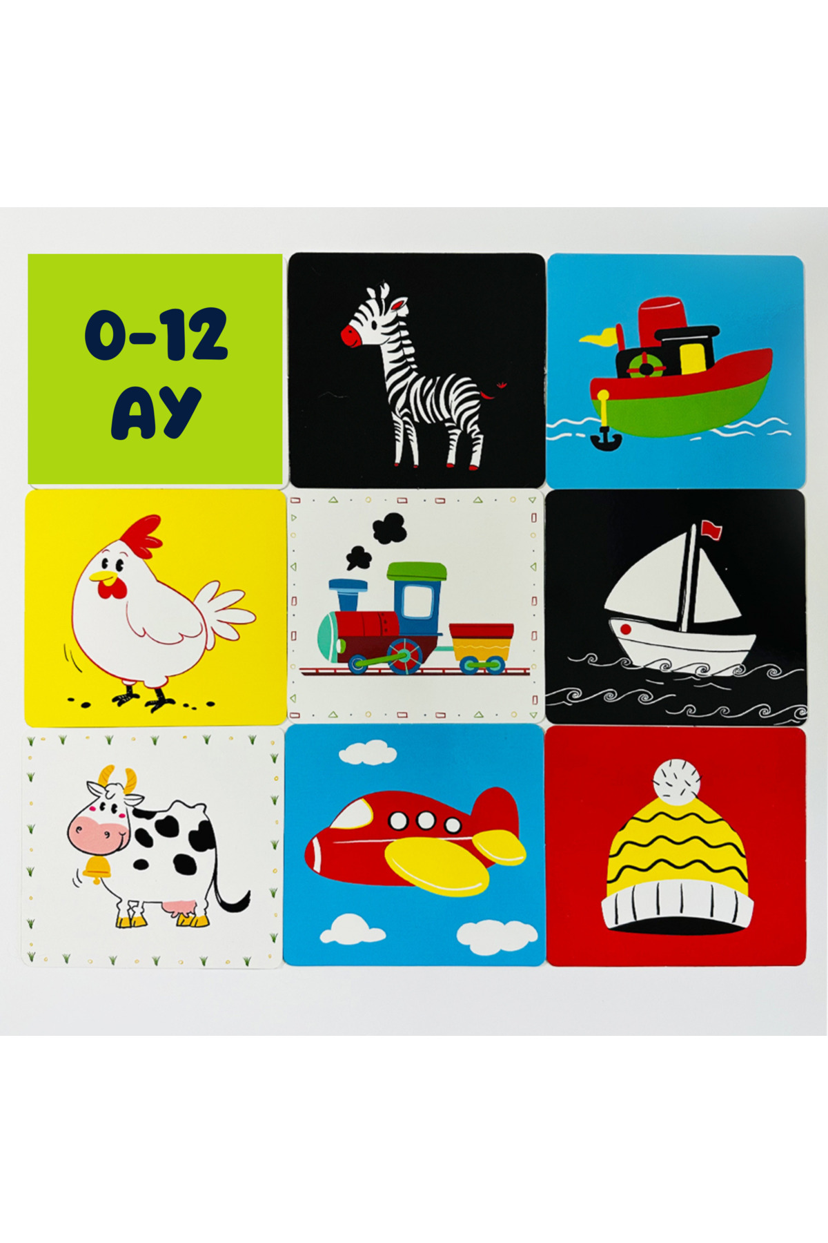 Sincap Kitap Bebeğim Öğreniyor İlk Kartlarım 0 12 Ay fotoğrafı 2 (önizleme)