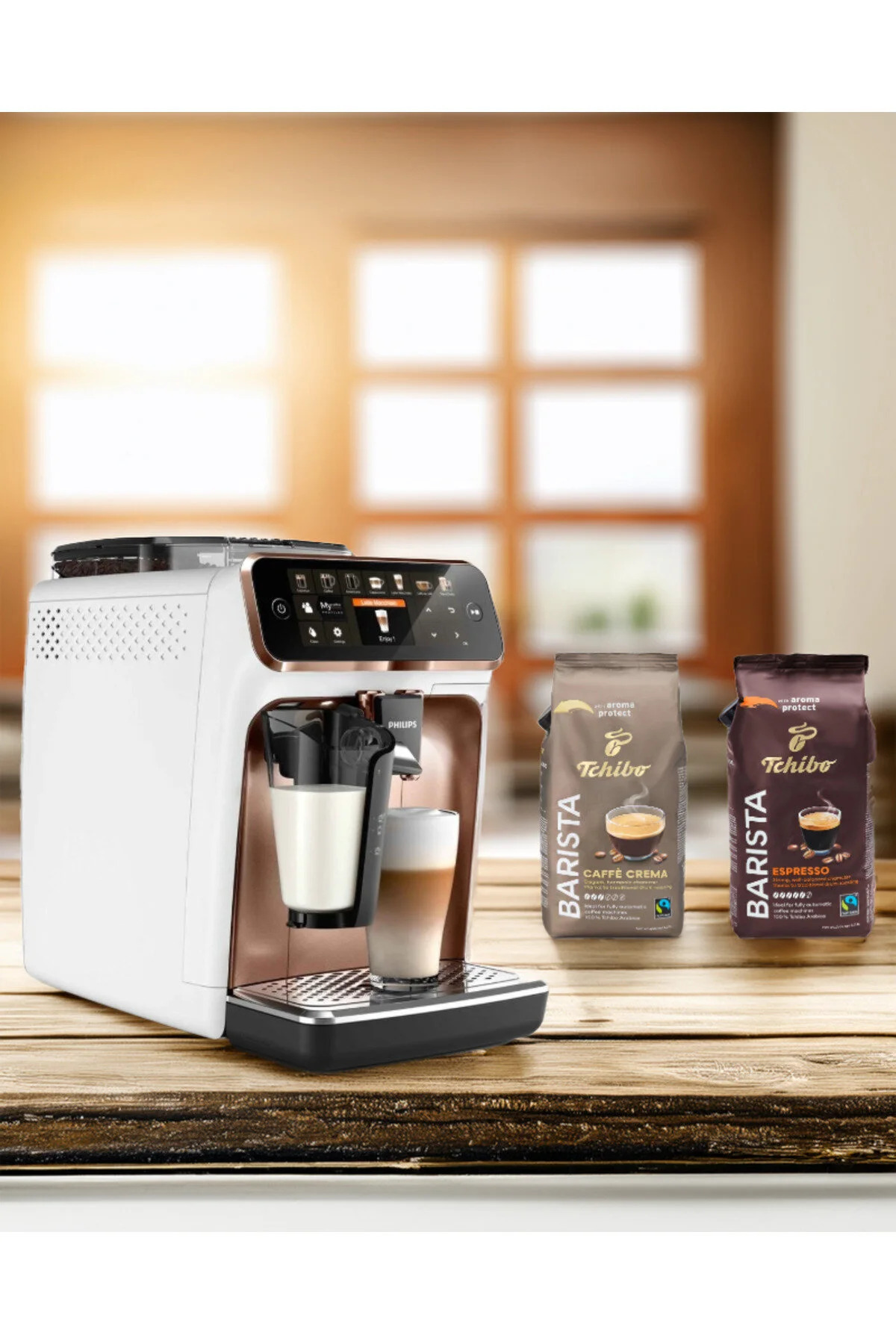 5500 Seri Tam 1KG Kahve Hediyeli-EP5543 LatteGO