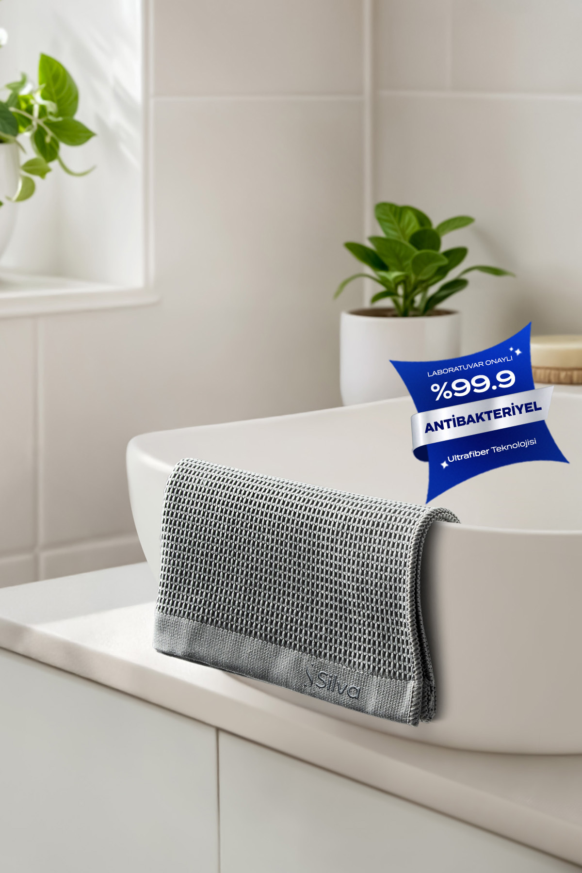 Silva Ultrafiber Premium Banyo Bezi (40x40 cm)